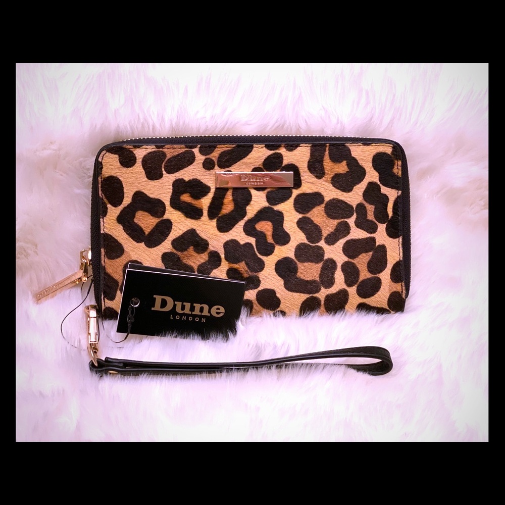 🛍NWT🛍 DUNE LONDON LEOPARD WRISTLET